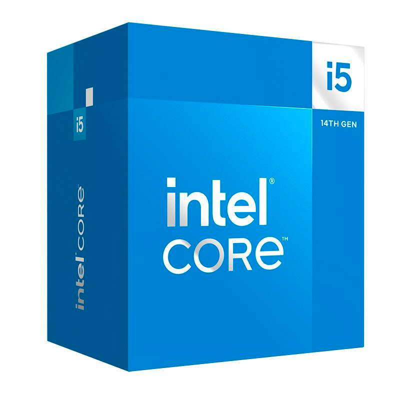 Procesador Intel Core i5-14400 2.50/4.70GHz, 20 MB Intel Smart Caché, LGA1700, 65W/148W Incluye Controlador Grafico Intel UHD 730 / Incluye Fan-Cooler.