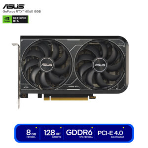 TARJETA DE VIDEO ASUS DUAL NVIDIA GEFORCE RTX 4060 8GB V2 OC GDDR6 | 128 BIT | DP *3 - HDMI