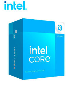 Procesador Intel Core i3-14100F 3.50/4.70GHz, 12 MB Intel Smart Caché, LGA1700, 58W/110W