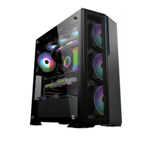 Case Gamer Teros TE1175N, Mid Tower, Negro, USB 3.0, USB 2.0, Audio.