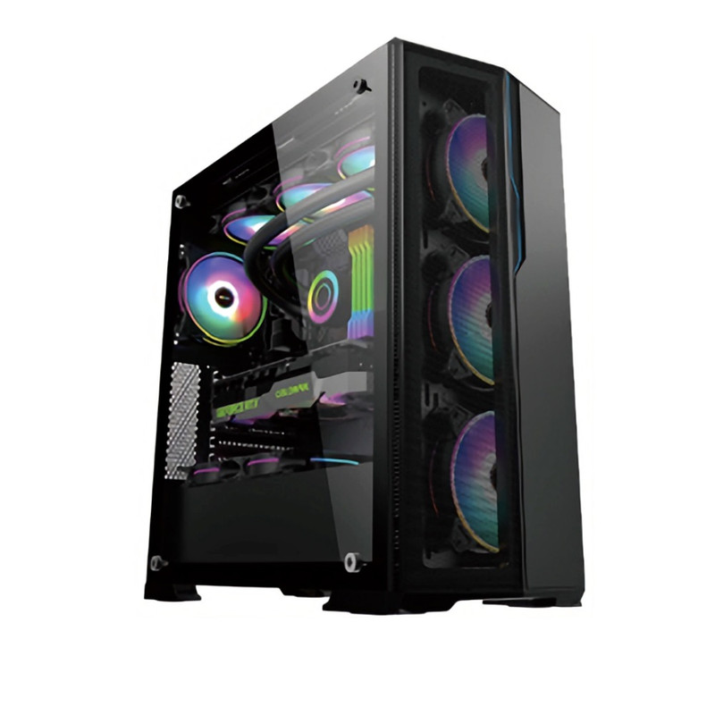 Case Gamer Teros TE1175N, Mid Tower, Negro, USB 3.0, USB 2.0, Audio.