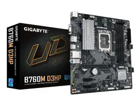 Placa base Gigabyte B760M D3HP, chipset Intel B760, LGA1700, Micro ATX