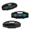 Parlante TEROS TE-6042N, bluetooth, 20 W (2 x 10 W), 3000 mAh, negro El parlante inalámbrico TEROS TE-6042N