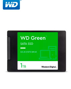 Unidad en estado sólido Western Digital Green, WDS100T3G0A, 1TB, SATA 6Gb/s, 2.5", 7mm.
