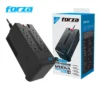 ESTABILIZADOR FORZA FVR-1222 USB 1200VA/600W 8 TOMAS BLACK