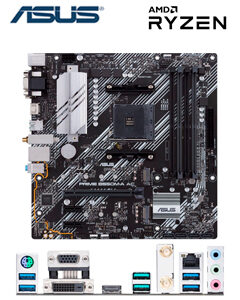 Motherboard Asus PRIME B550M-A AC, Chipset AMD B550, Socket AMD AM4, mATX