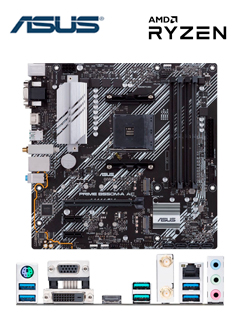 Motherboard Asus PRIME B550M-A AC, Chipset AMD B550, Socket AMD AM4, mATX