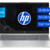 Laptop HP 15-FD0260LA Intel Core 5 120u Ram 16gb Disco 512gb Ssd 15.6" Freedos