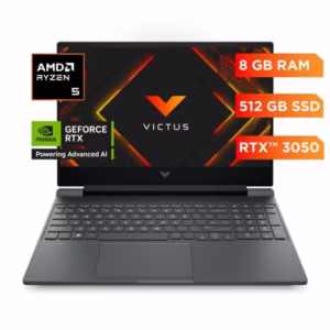 Laptop HP Victus 15-fb3009la AMD Ryzen 5 8GB 512GB RTX3050 6GB WIN 11