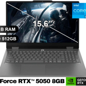 LAPTOP LENOVO LOQ 15IRX11 I5-13450HX 16GB/ SSD512GB/ 15.6/ GeForce RTX 5050 8GB/ 83SC0055LM